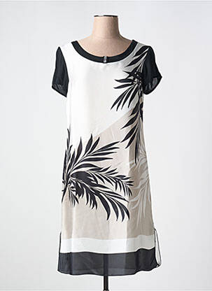 Chemise de nuit imprimé fleurs blanc REGENCE femme