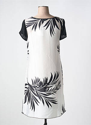 Chemise de nuit imprimé fleurs blanc REGENCE femme