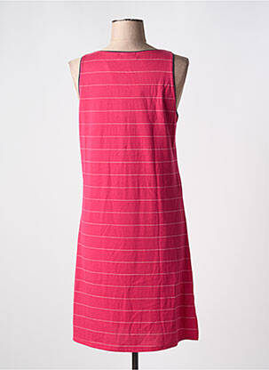 Chemise de nuit imprimé rayures rose MASSANA femme