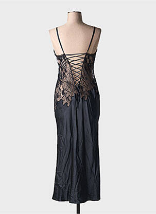Nuisette/combinette légère et transparente noir MARJOLAINE femme