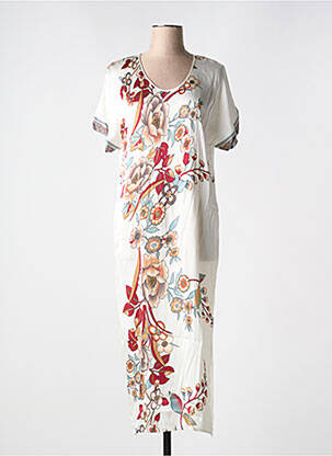 Chemise de nuit blanc MARJOLAINE pour femme