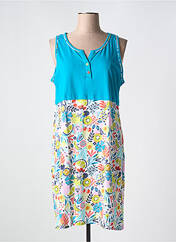 Chemise de nuit bleu MASSANA pour femme seconde vue