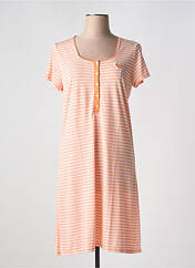 Chemise de nuit orange MASSANA pour femme seconde vue
