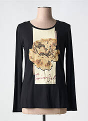 T-shirt noir TWIN-SET SIMONA BARBIERI pour femme seconde vue