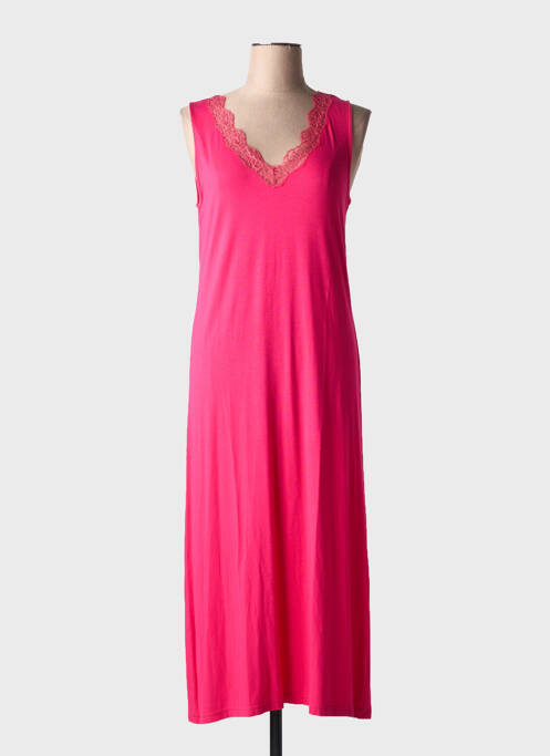 Chemise de nuit stretch rose TECCIA femme