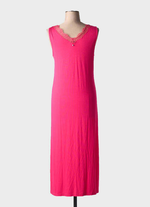 Chemise de nuit stretch rose TECCIA femme