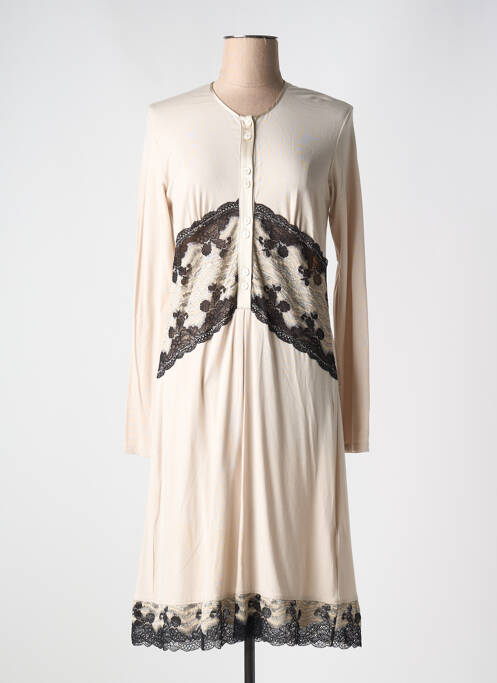 Chemise de nuit beige TWIN-SET SIMONA BARBIERI pour femme