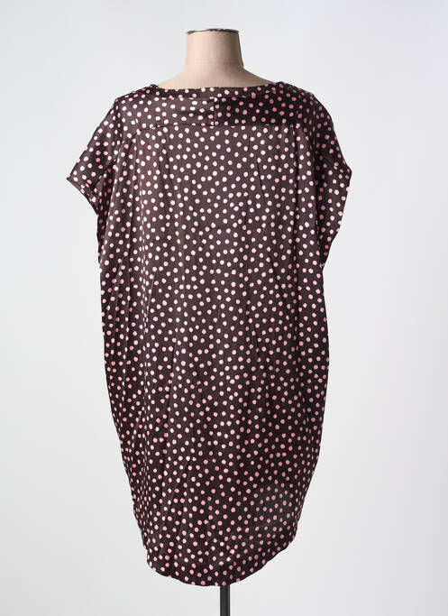 Chemise de nuit marron MARJOLAINE pour femme