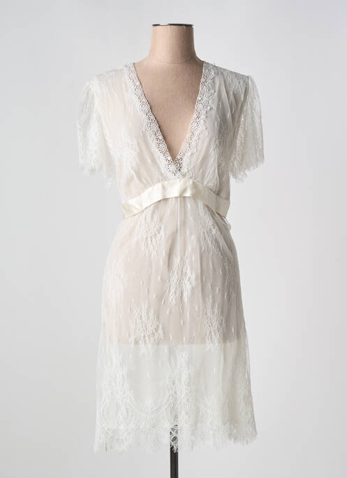 Nuisette/combinette blanc MARJOLAINE pour femme