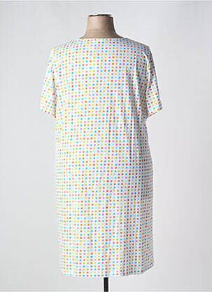 Chemise de nuit imprimé fantaisie blanc REGENCE femme