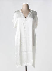 Chemise de nuit blanc MARJOLAINE pour femme seconde vue