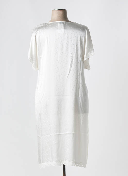 Chemise de nuit blanc MARJOLAINE pour femme