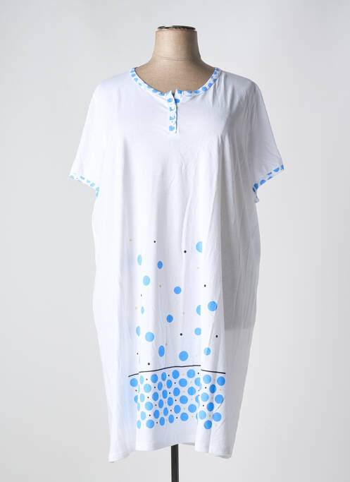 Chemise de nuit blanc REGENCE pour femme