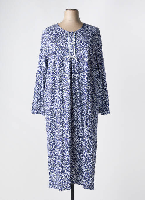 Chemise de nuit bleu REGENCE pour femme