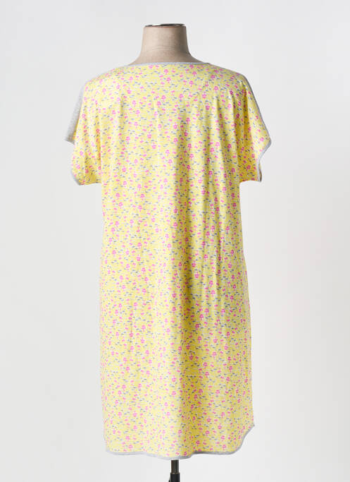 Chemise de nuit jaune REGENCE pour femme