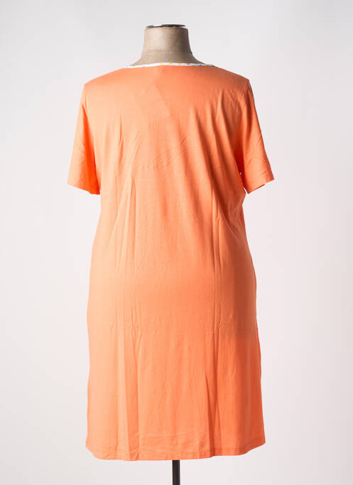 Chemise de nuit orange REGENCE pour femme