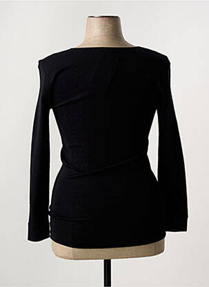 T-shirt manches longues manches longues noir OSCALITO femme