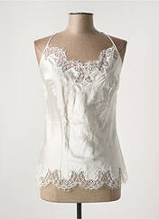 Top/Caraco blanc MARJOLAINE pour femme seconde vue