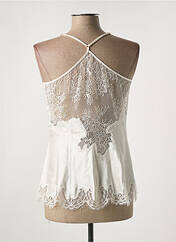 Top/Caraco blanc MARJOLAINE pour femme seconde vue