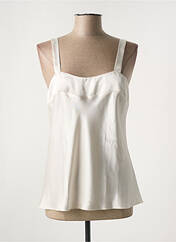 Top/Caraco blanc MARJOLAINE pour femme seconde vue