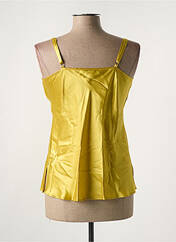 Top/Caraco jaune MARJOLAINE pour femme seconde vue