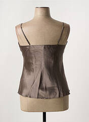 Top/Caraco marron MARJOLAINE pour femme seconde vue