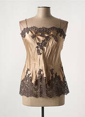 Top/Caraco marron MARJOLAINE pour femme seconde vue