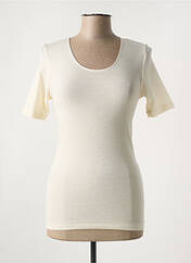 T-shirt beige OSCALITO pour femme seconde vue