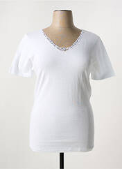 T-shirt blanc MADIVA pour femme seconde vue