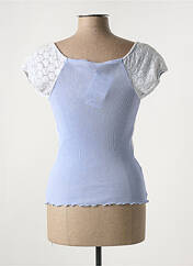 T-shirt bleu OSCALITO pour femme seconde vue