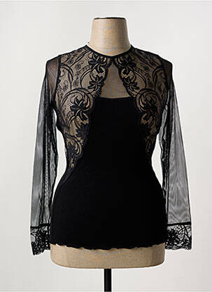 T-shirt noir OSCALITO pour femme