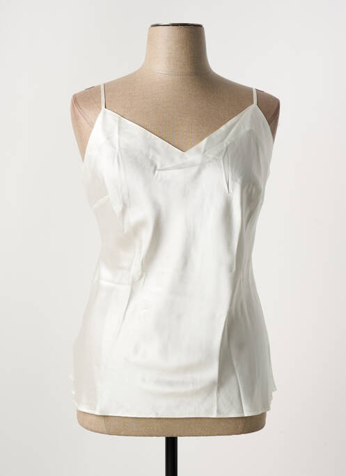 Top/Caraco blanc MARJOLAINE pour femme