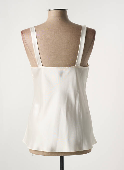 Top/Caraco blanc MARJOLAINE pour femme