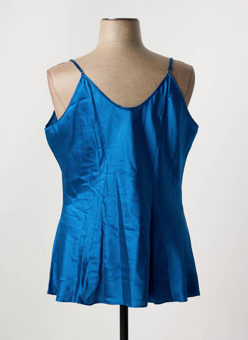 Top/Caraco bleu MARJOLAINE pour femme