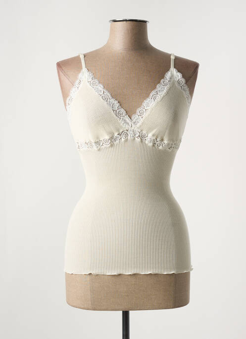 T-shirt beige OSCALITO pour femme