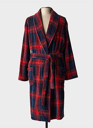 Peignoir imprimé fantaisie rouge ARTHUR homme