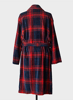 Peignoir imprimé fantaisie rouge ARTHUR homme