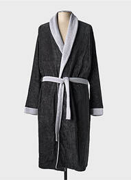Peignoir poches noir HUGO BOSS homme