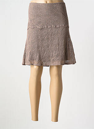 Jupe courte vert OSCALITO pour femme