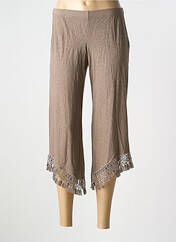 Pantacourt beige OSCALITO pour femme seconde vue