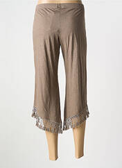 Pantacourt beige OSCALITO pour femme seconde vue