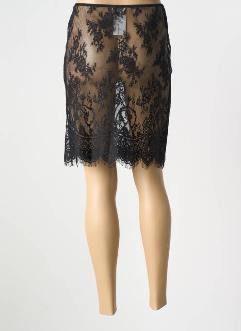 Jupe courte noir MARJOLAINE pour femme