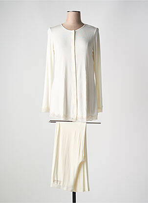 Pyjama tissage jersey beige TWIN-SET SIMONA BARBIERI femme