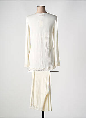 Pyjama tissage jersey beige TWIN-SET SIMONA BARBIERI femme