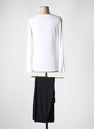 Pyjama tissage jersey beige TWIN-SET SIMONA BARBIERI femme