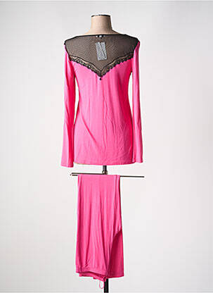 Pyjama col v rose TECCIA femme