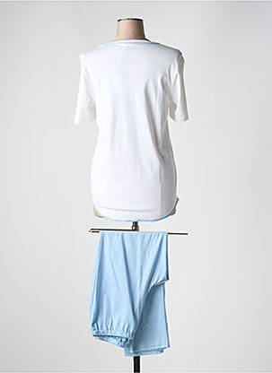 Pyjama tissage jersey bleu RÖSCH femme