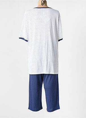 Pyjama tissage jersey bleu MASSANA femme
