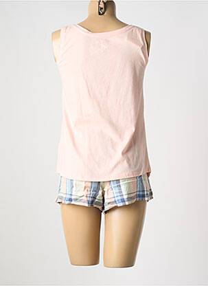 Pyjama tissage jersey rose MASSANA femme