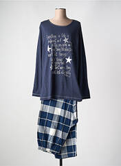 Pyjama bleu MASSANA pour femme seconde vue